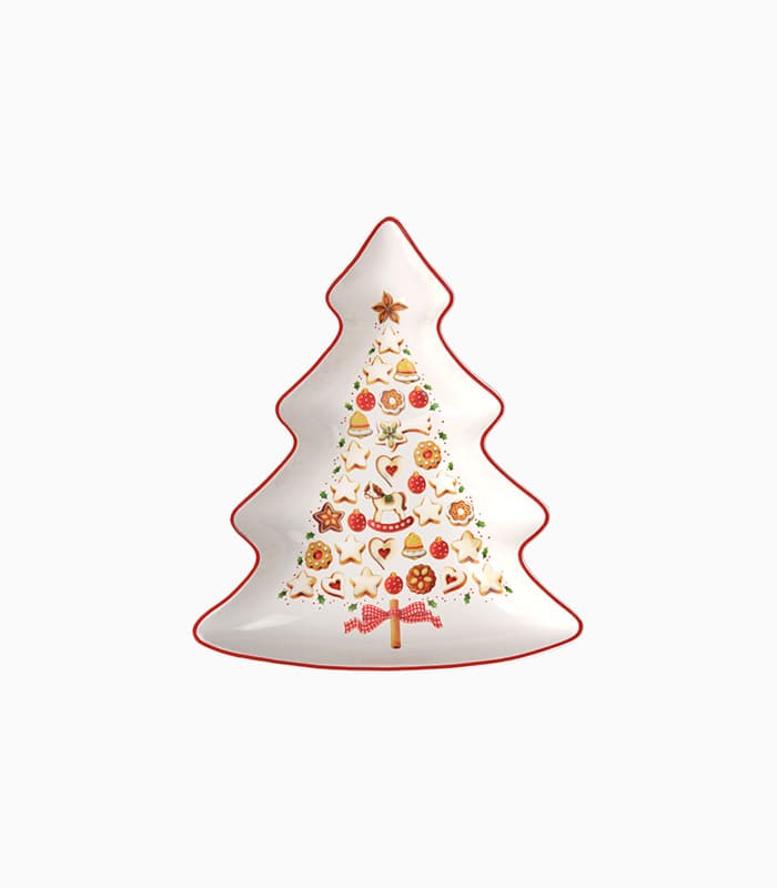 Bowl In the Shape of a Christmas Tree