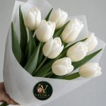 White Tulip Bouquet